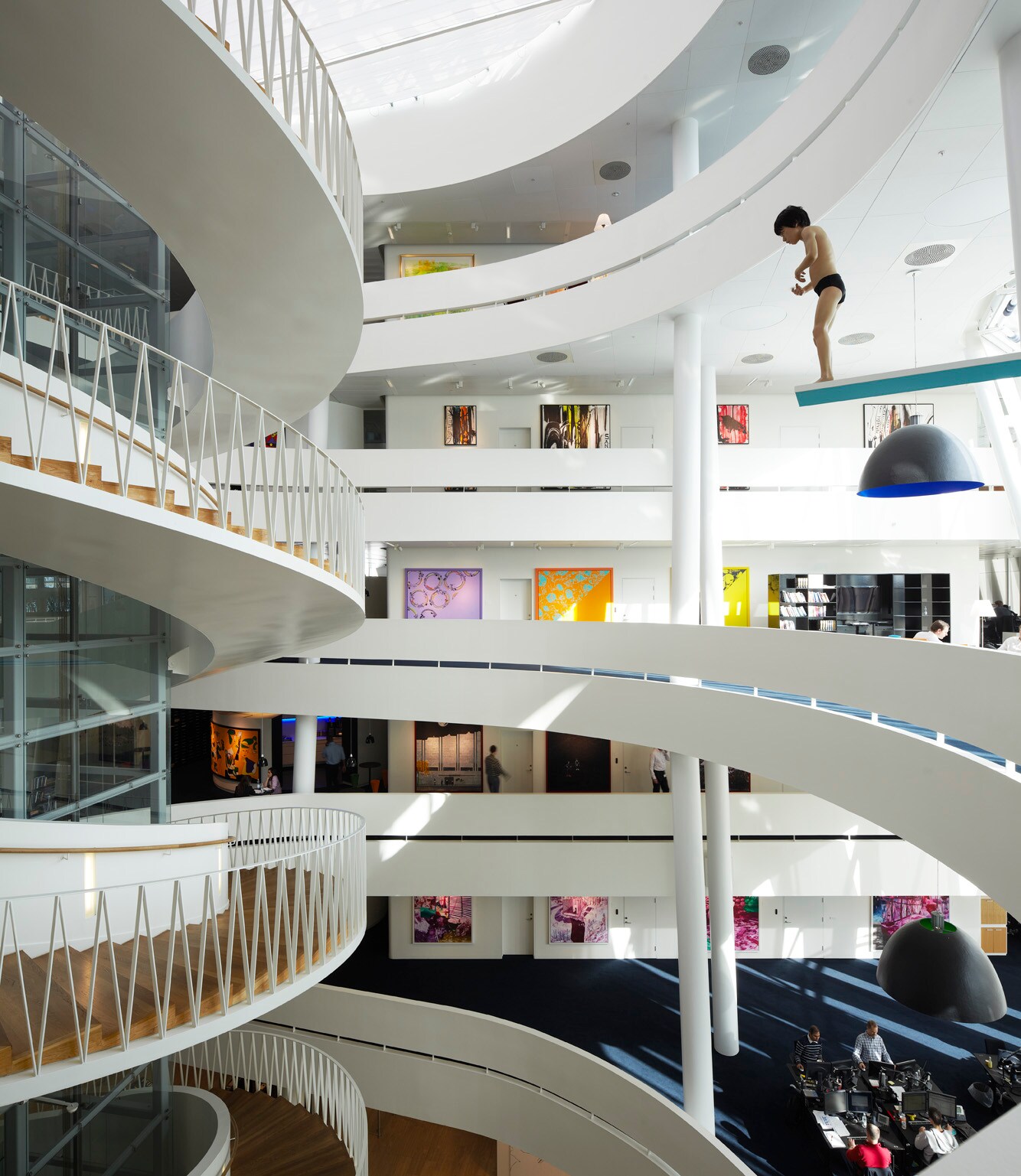 Saxo Group Headquarters Building Interior